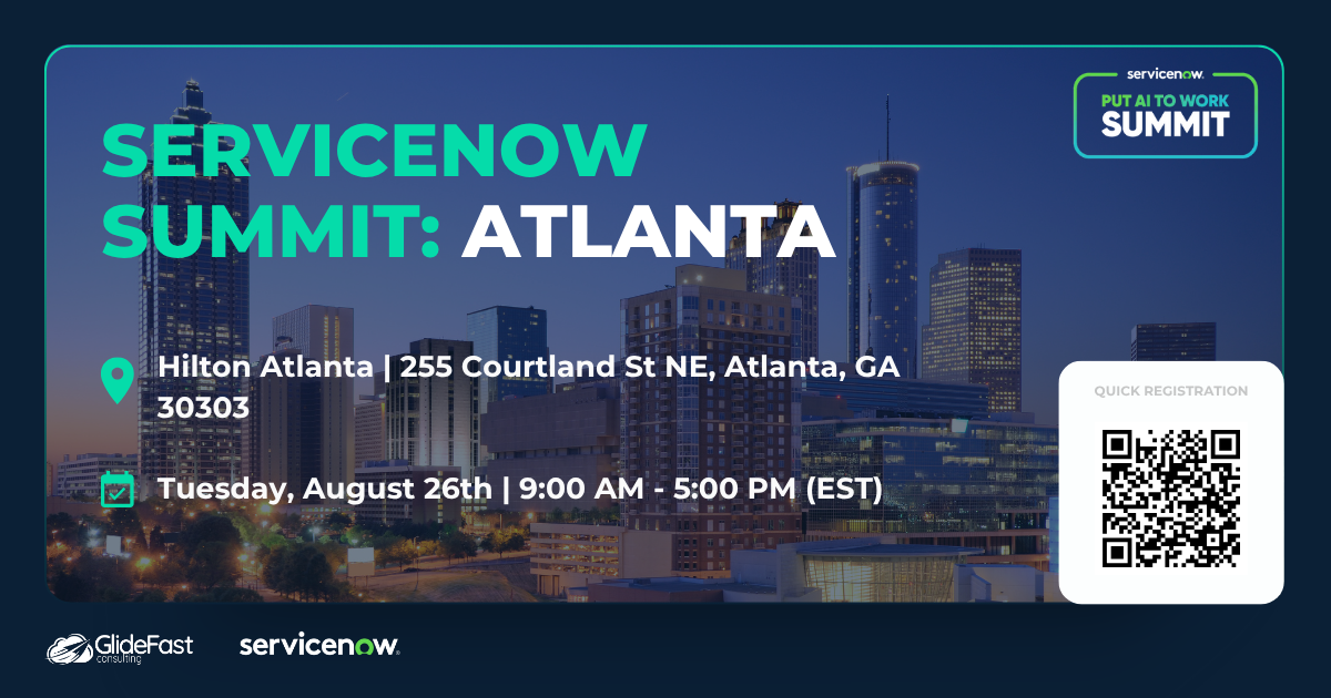 ServiceNow Summit - Atlanta ServiceNow Summit - Atlanta