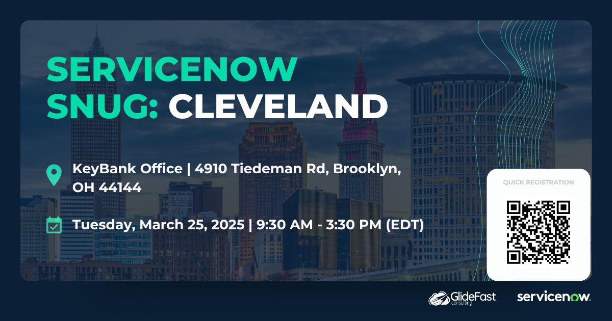 ServiceNow SNUG - Cleveland ServiceNow SNUG - Cleveland