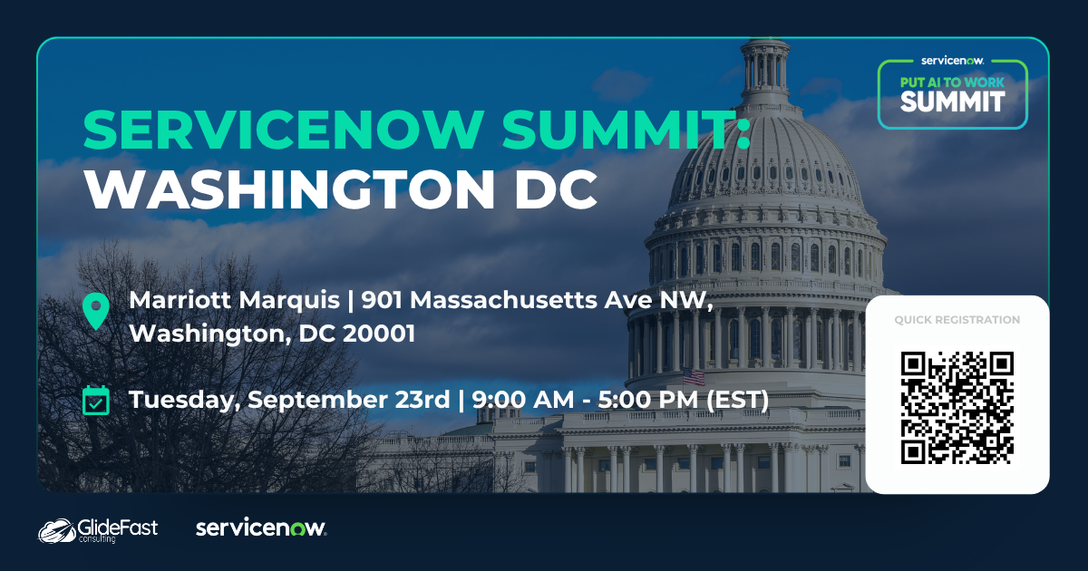 ServiceNow Summit - Washington D.C.
