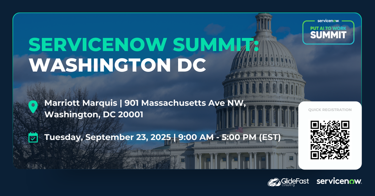 ServiceNow Summit - Washington D.C. ServiceNow Summit - Washington D.C.