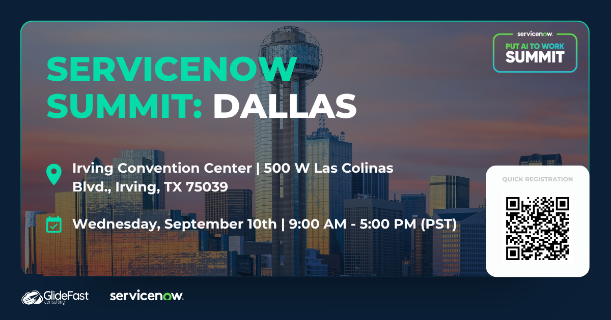 ServiceNow Summit - Dallas
