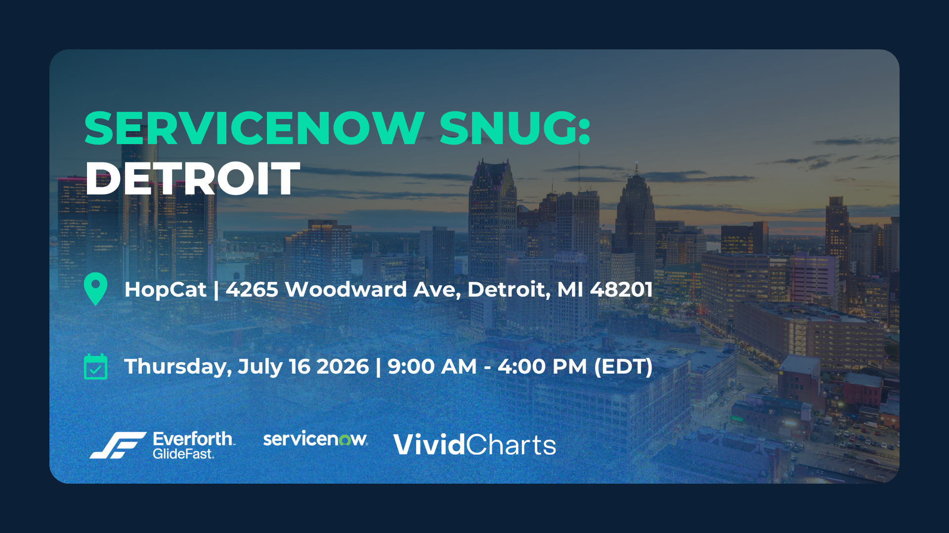ServiceNow SNUG: Detroit
