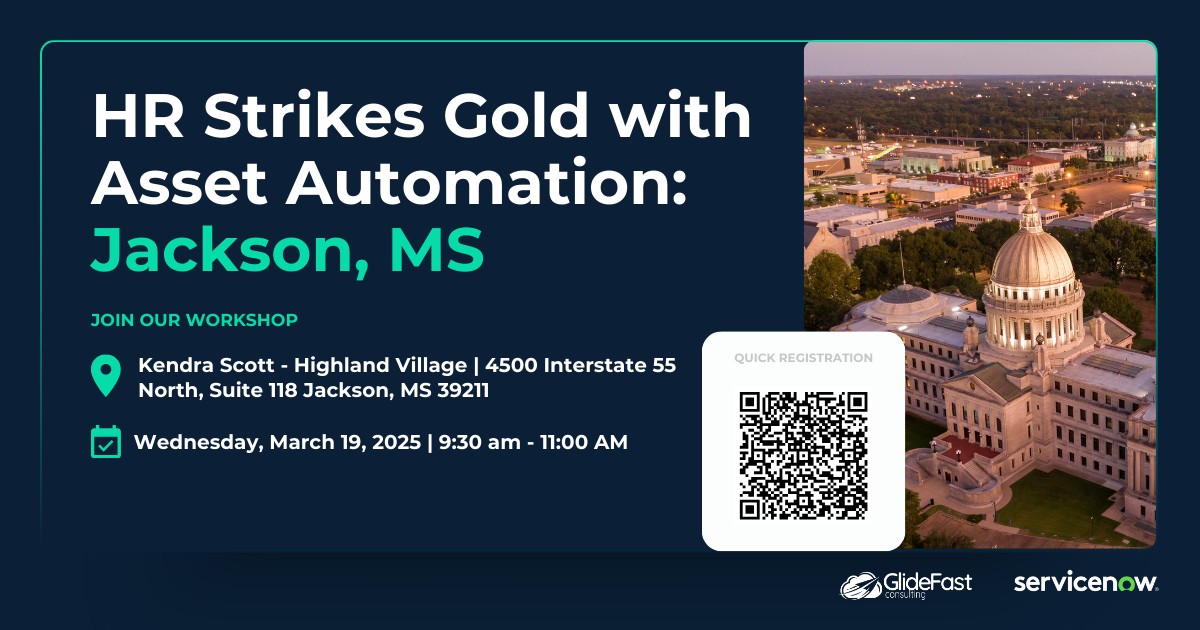 ServiceNow Workshop - HR Strikes Gold with Asset Automation ServiceNow Workshop - HR Strikes Gold with Asset Automation