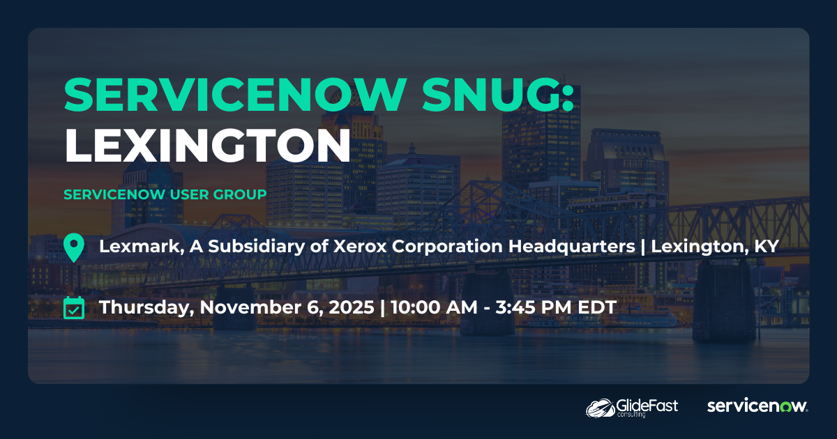 ServiceNow SNUG: Lexington