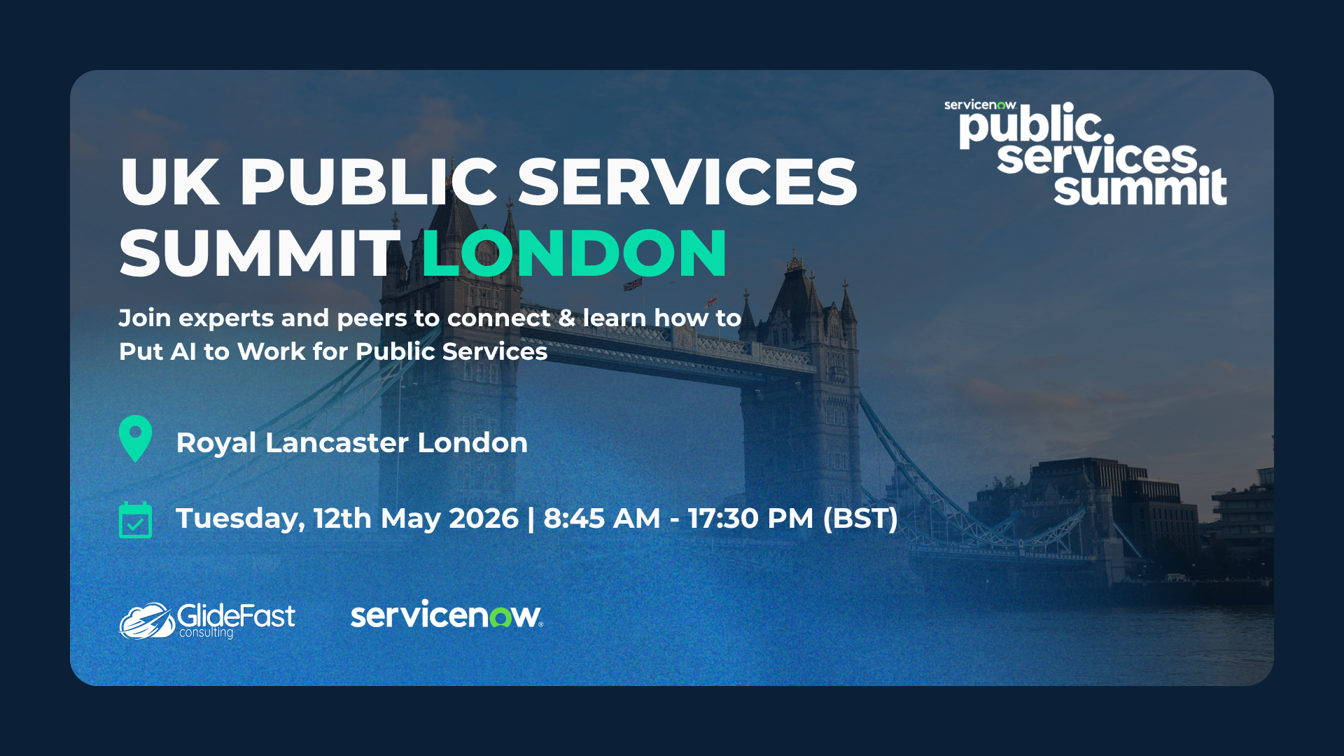 London: Public Services Summit