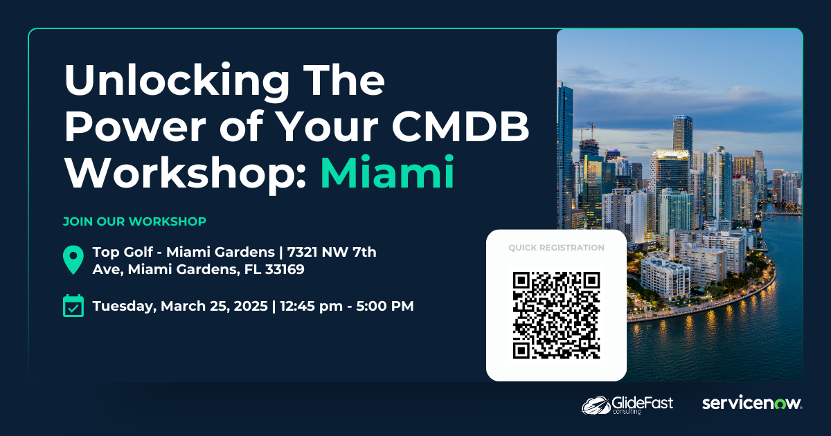 GlideFast CMDB Workshop | Miami