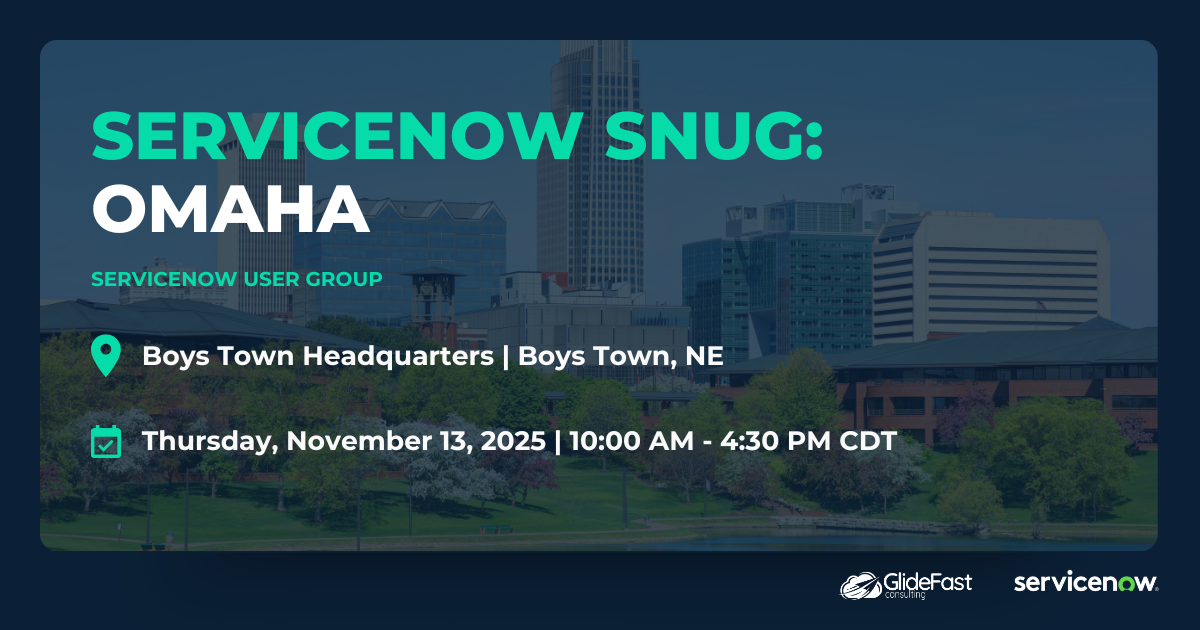 ServiceNow SNUG: Omaha