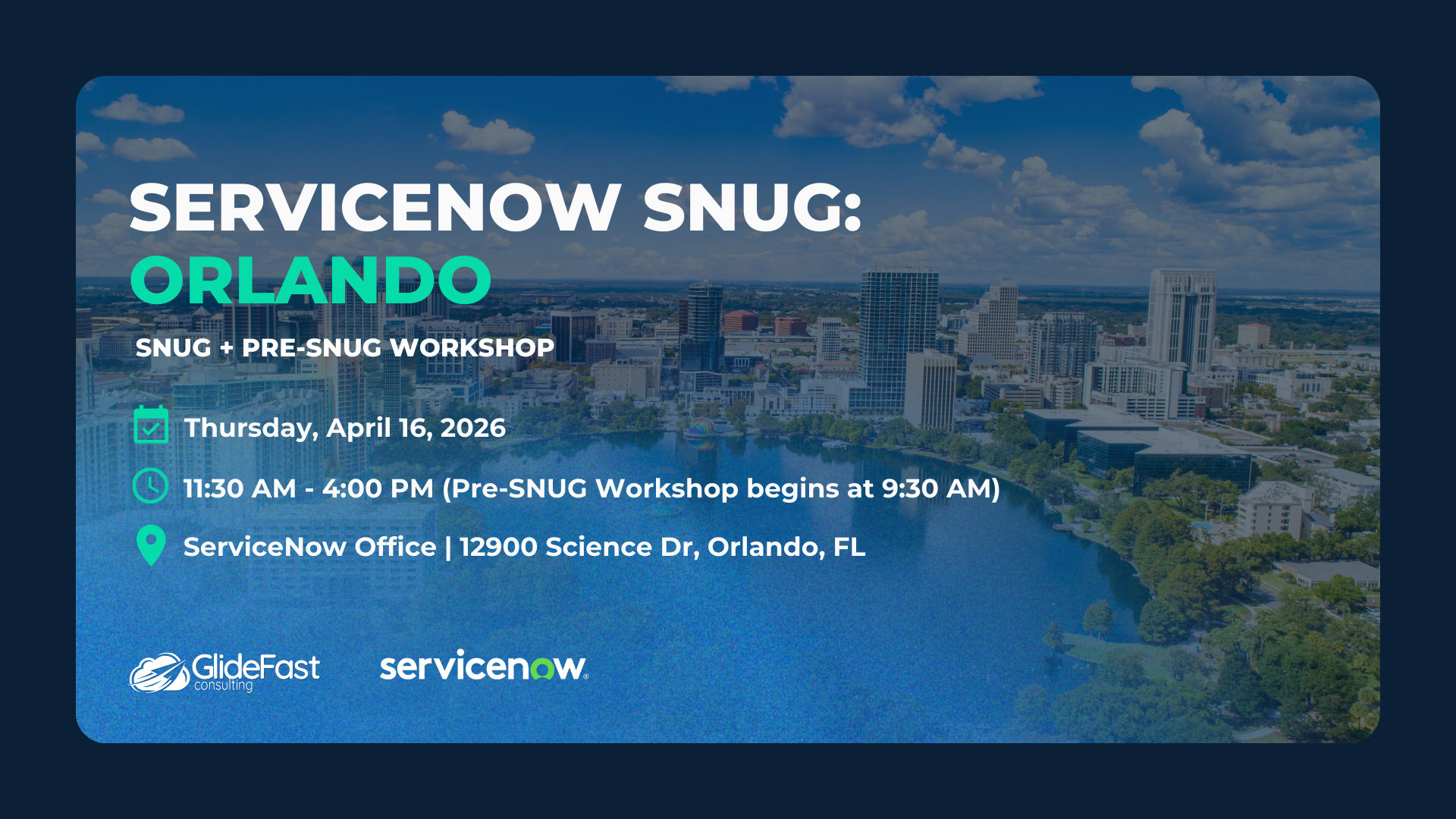 ServiceNow Orlando SNUG