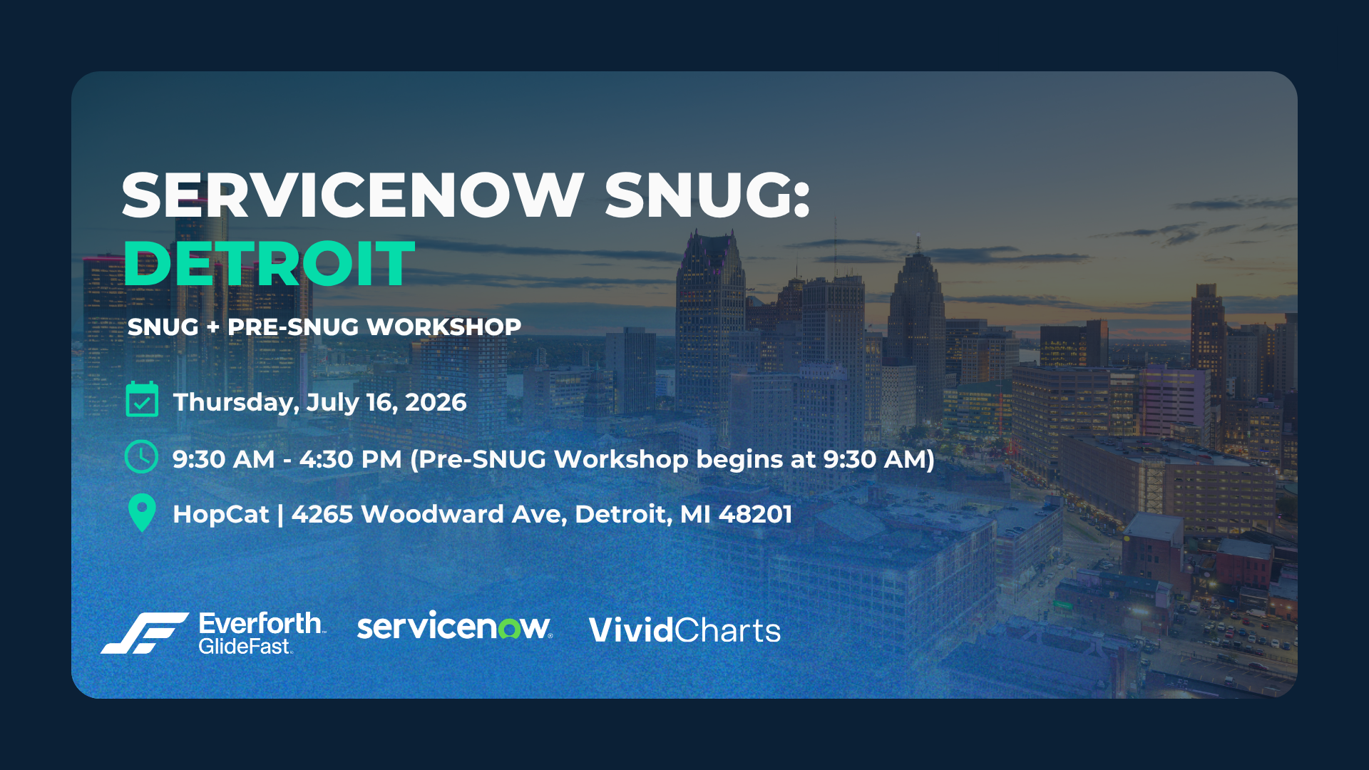 ServiceNow SNUG: Detroit