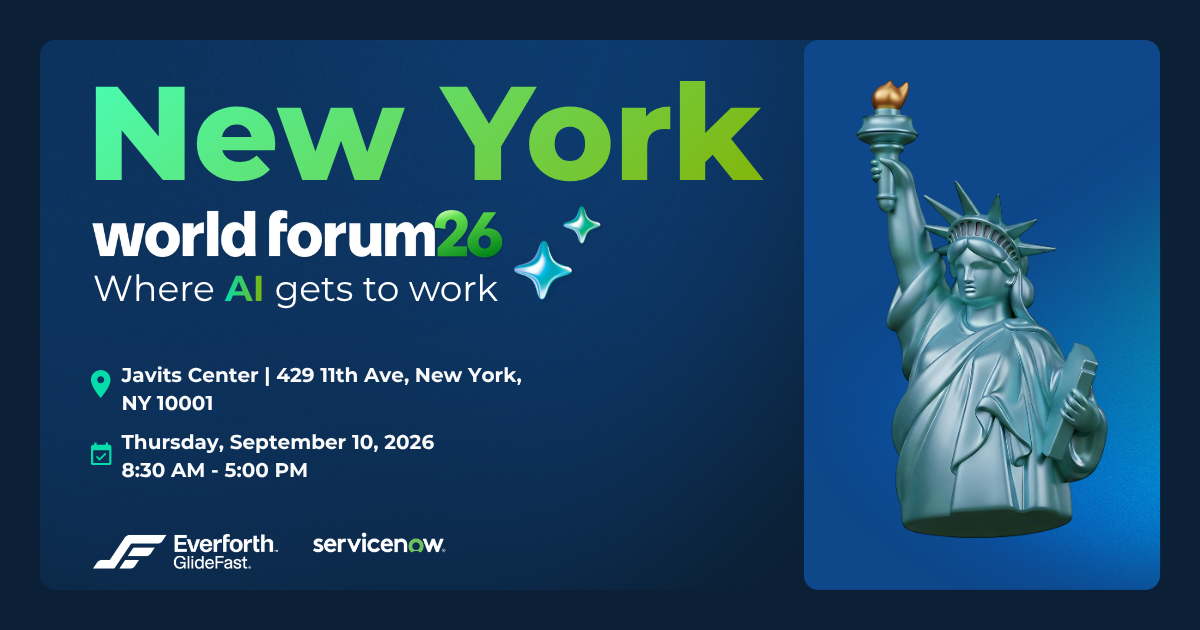 ServiceNow World Forum: New York City